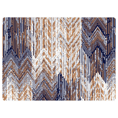 Tapis de chaise de bureau 9 à 5 35 po x 47 po Geo Texture