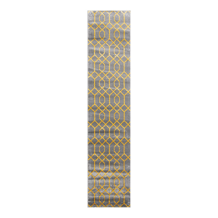 Glam Gray/Gold Area Rug