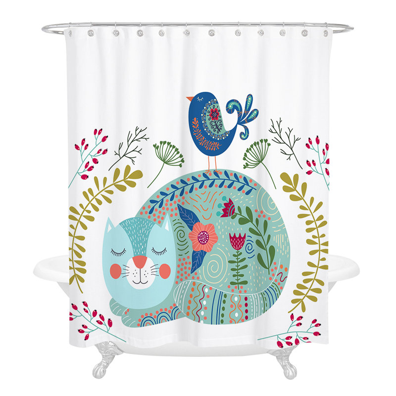 Shower Curtain, 93" H x 70" W