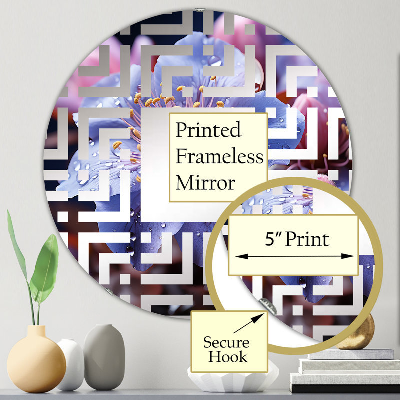 Circle Mirror, 23.6" x 23.6"