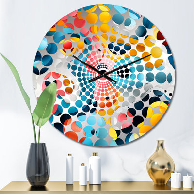 Horloge murale Popart