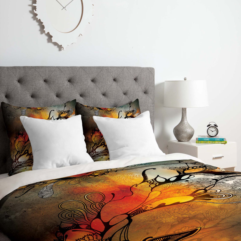 Ensemble de housse de couette, Housse de couette simple / simple TG et 1 taie dé