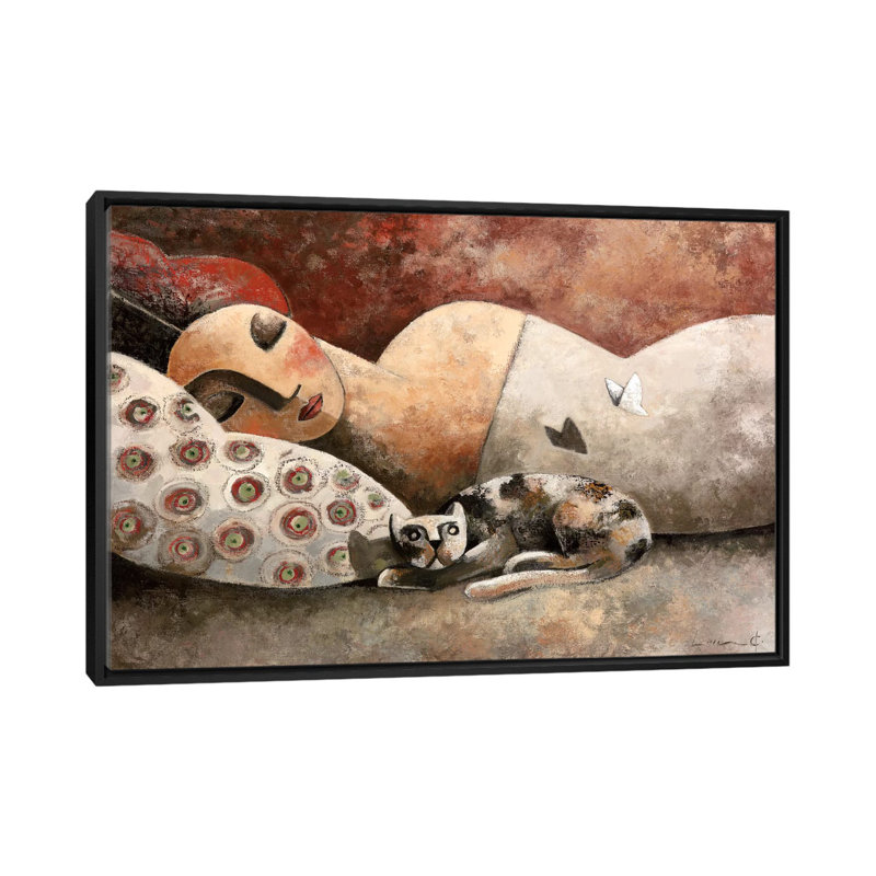 «The Invader» par Didier Laurenco - reproduction sur toile tendue, H 40 po x l 60 po x P 1,5 po, Pas de tapis