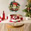 Elegant Christmas Wreath with Mixed Decorations