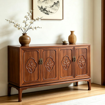 Chinese-style retro minimalist high-end sideboard