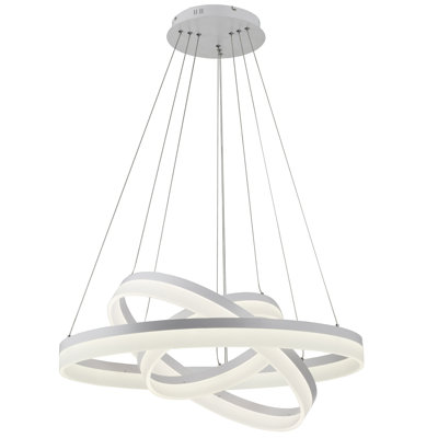 Ostler 3 - Light White LED Cluster Pendant