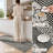 Abstract Geometric Non-Slip Washable Kitchen Mats