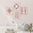 " Pastel Geometric Pattern Variety " 4 - Pieces-97762622-97762621