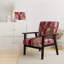 Fauteuil d'appoint rembourré Glam Mettalic II-724267076