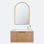 Meuble-lavabo flottant avec miroir 30 po