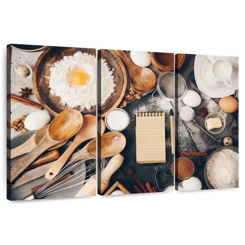Senne Busy Baking, 28" H x 45" W
