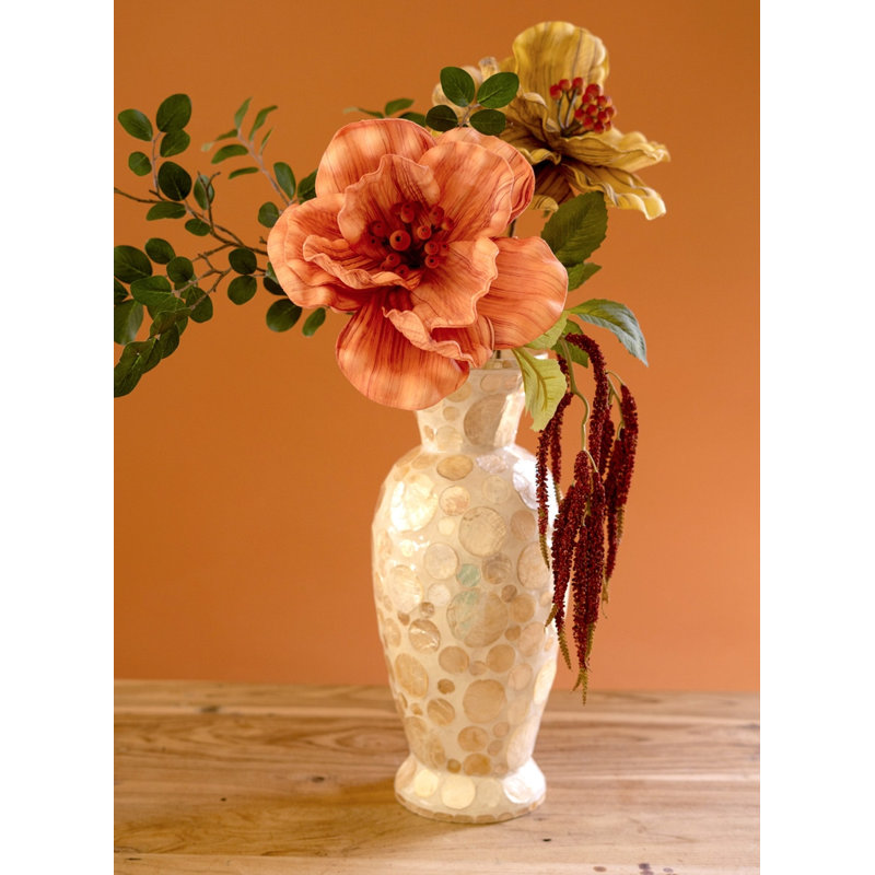  Ensemble de 2 vases décoratifs en bambou Spun