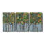 Sunset Trees I - Toile tendue avec châssis de qualité supérieure - Prêt à être accroché-1780051600