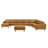 Alesja Upholstered U-Shaped Sectional Left Hand Facing-2037336392