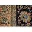 Tapis traditionnel à teinture de légumes antique 7 x 11
