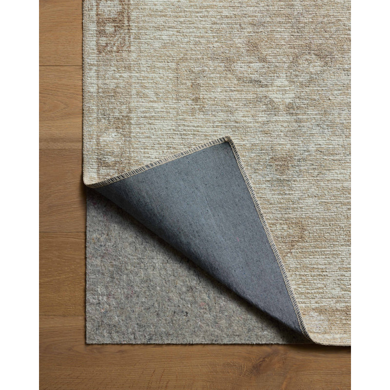Amber Lewis x Loloi Cambria Mist / Natural Area Rug, Runner 2'6" x 12'