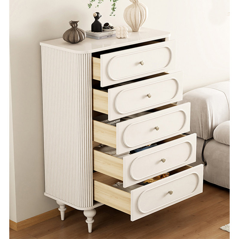 Buffet à grande capacité Retro Elegant, Blanc