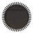  Jael Round Iron Bands Mirror