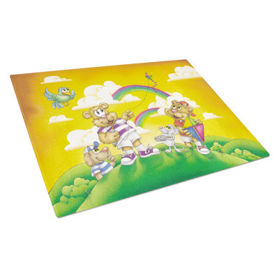 Porte-tapis en verre trempé de caroline
