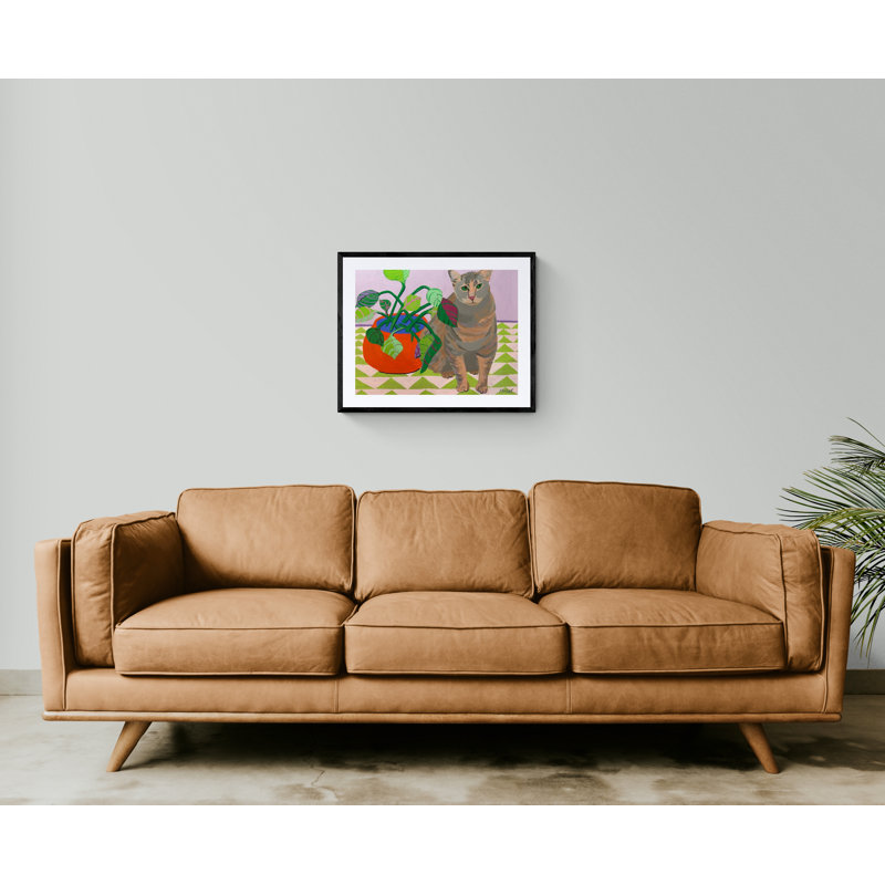 Opal Print by Sue Graef, Black Framed Paper, 24" H x 30" W