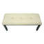 Banc rembourré 100% polyester Jearldine