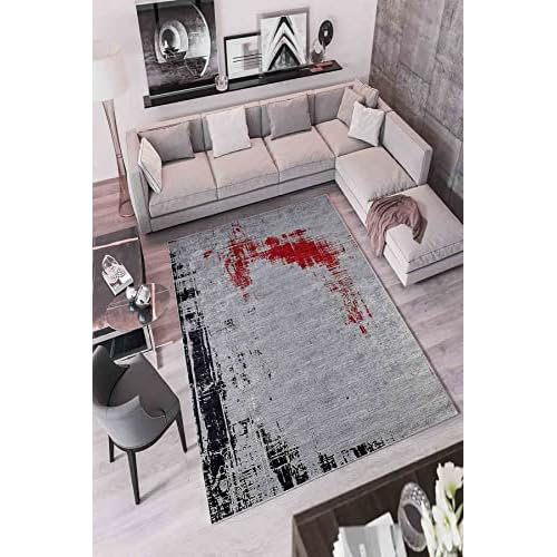 Antich Machine Woven / Power Loomed 80cm X 300cm Area Rug