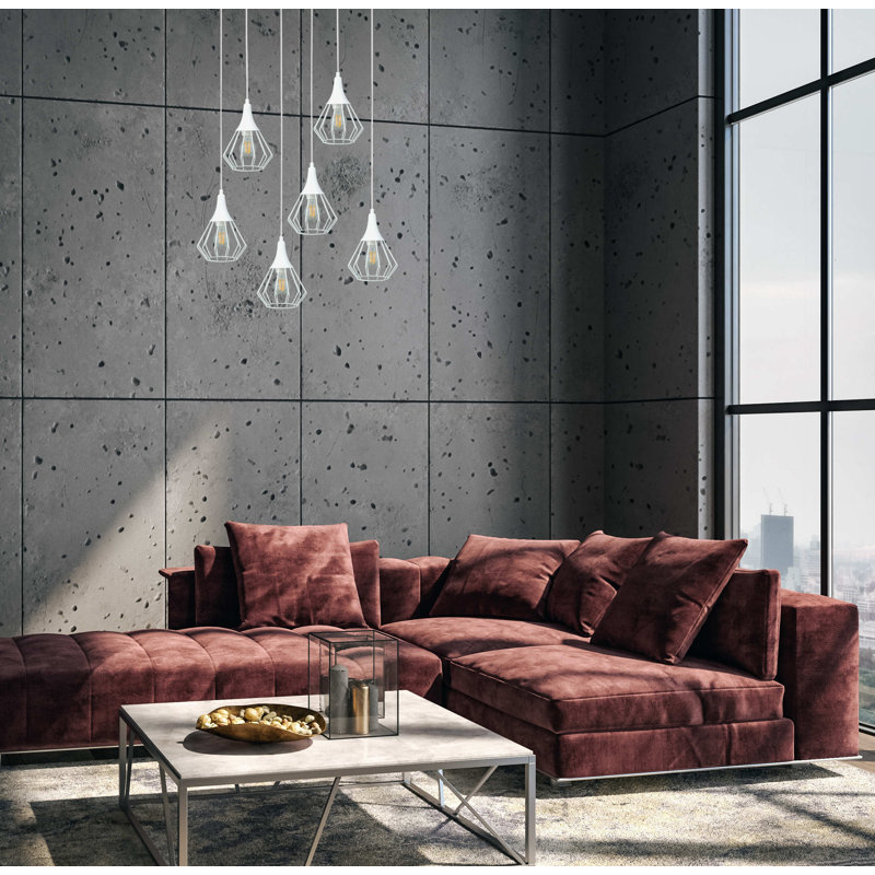 Ilsa 6 - Light Pendant, White
