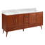 72" Novak Double Bathroom Vanity Set with Rectangular Undermount Sinks-93572599-79111948-79111947