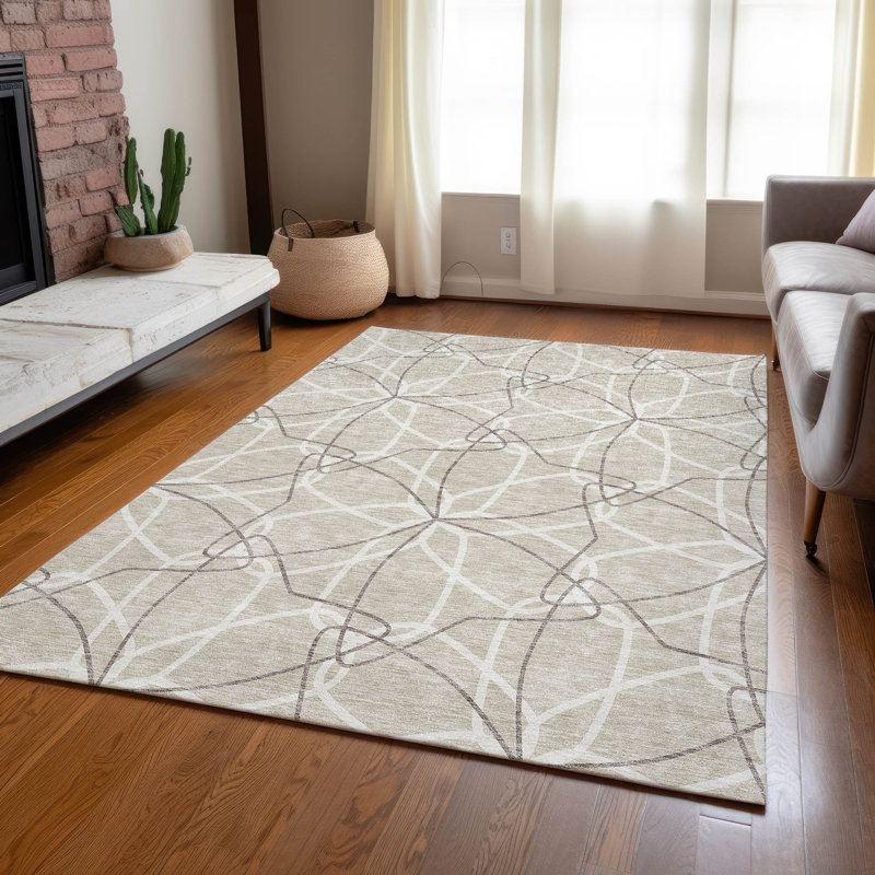  Tapis avec envers antidérapant Alegandro, Rectangle 10' x 14'