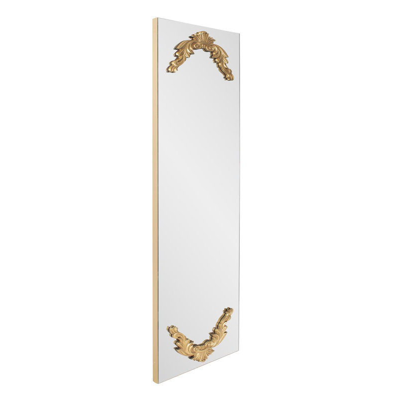 Adelard Rectangle Full Length Mirror, Gold