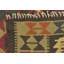 Tapis de zone en laine rouge/brune 5 pi x 8 pi 2 po one-of-kind à la main noué la Lorain