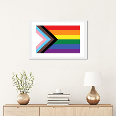" Progress Pride Flag " by 5by5collective