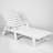3-Piece Oversized Chaise Lounge Chair Set With Side Table, All Weather Patio Furniture With 5 Positions, Wheels And Cup Holder For Ultimate Outdoor Relaxation