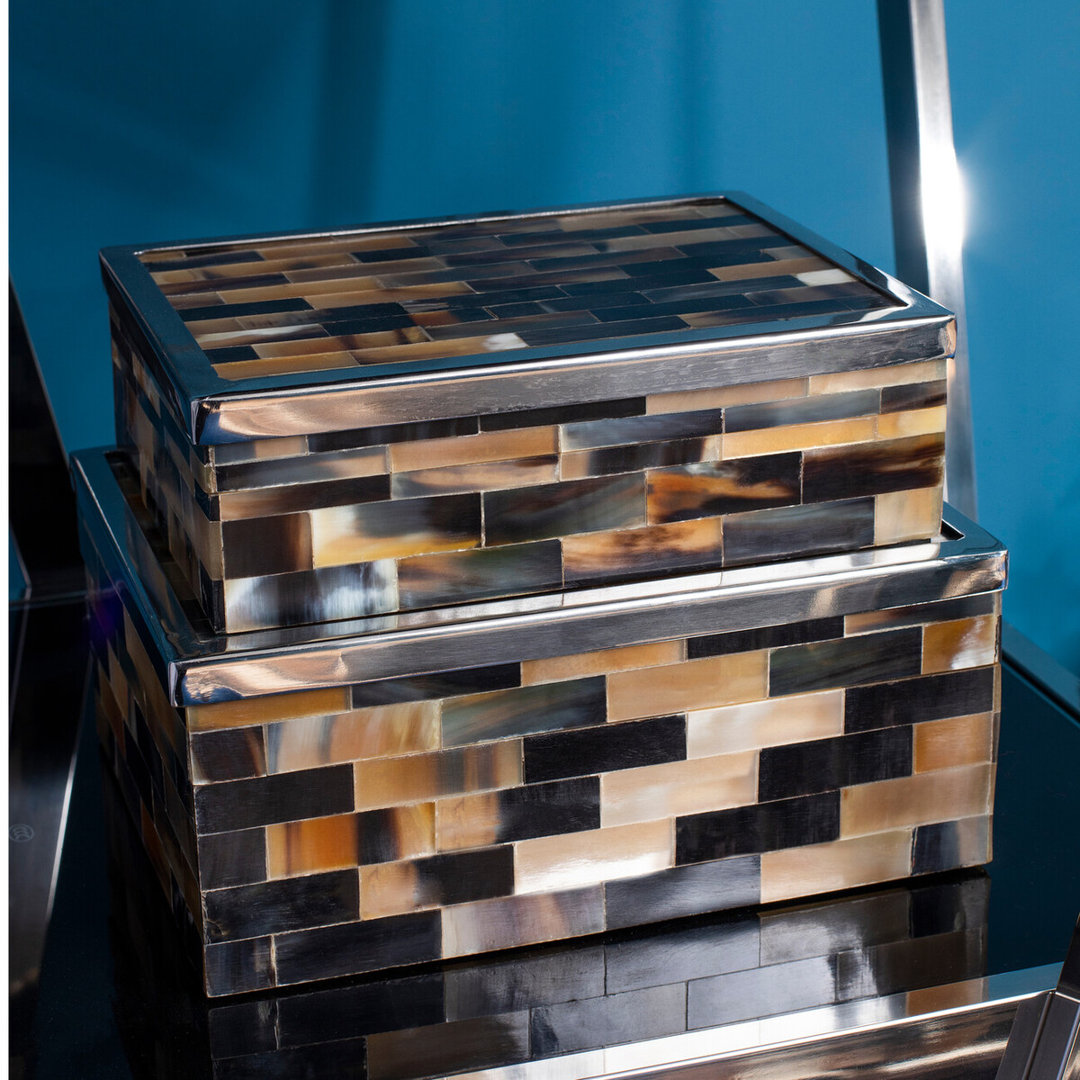 Horn Buffalo Decorative Box