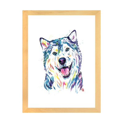 " Siberian Husky " by Lisa Whitehouse