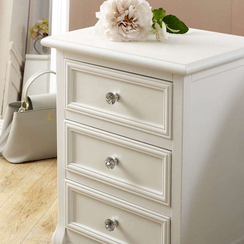 Atkinson 45cm W Solid Wood Bedside Table