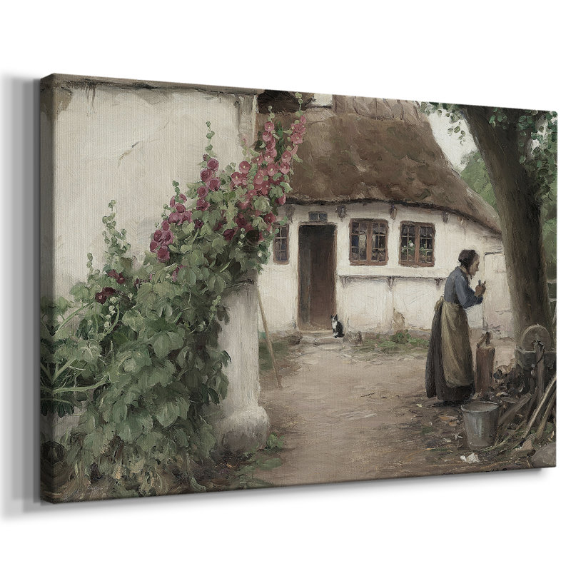 Paysages rétro-D XXVII -Galerie en toile Cavas, 12 x 18