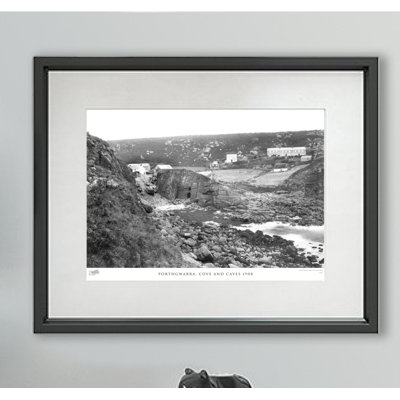 Porthgwarra, Cove And Caves 1908 - Single Picture Frame Print