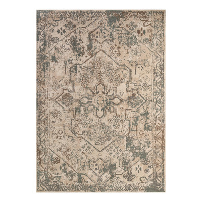 Tapis crème / brun Mosely Orentiel