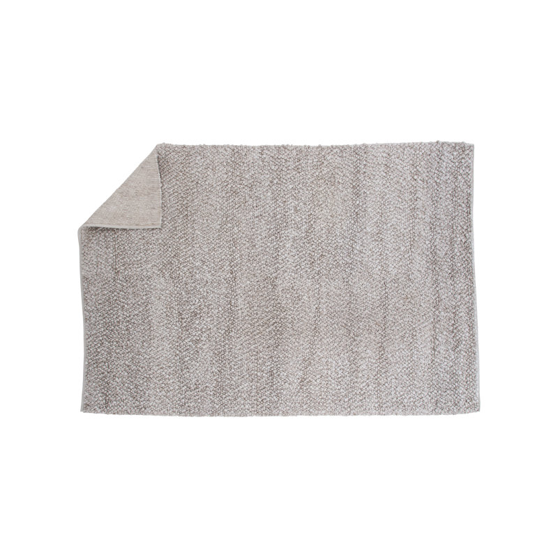 Salvador Solid Colour Wool Hand Woven Area Rug, Rectangle 170 x 240cm