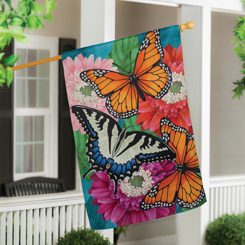 Mother Monarch Suede House Flag - Thumbnail 4