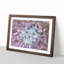 Dandelion Seeds in Blue & Pink - Picture Frame Graphic Art Print-56708463-56708468