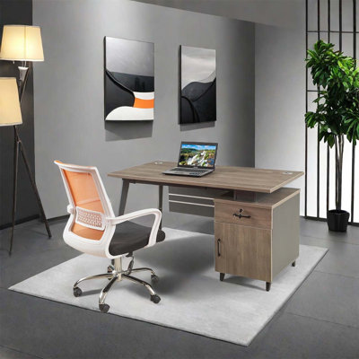 Bureau d'ordinateur l 55,12 po Bollig