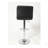 Swivel Faux Leather Adjustable Hydraulic Bar Stool, Set Of 2-107243320
