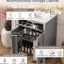 Meuble-lavabo de 24 po avec lavabo en céramique, tiroir rabattable, rangement à double porte, fonction de fermeture en douceur et finition exquise pour les espaces compacts 24 po avec rangement intelligent, cadre en bois massif
