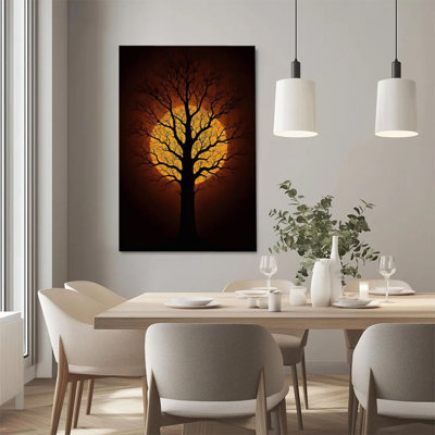 Impression sur toile encadrée 1Pc