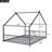 Full Size Metal House Bed-120327399