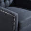 Fauteuil inclinable en tissu de luxe avec design ergonomique de 41,18 po de hauteur et de douceur-1028380417