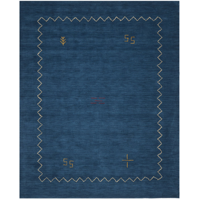 AllModern Danforth Hand-Woven Flatweave Wool Area Rug & Reviews | Wayfair