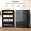 Solid Wood 45 cm W Display Cabinet